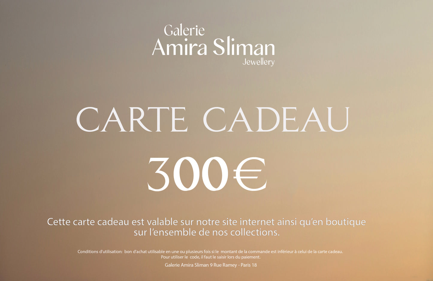 Carte Cadeau