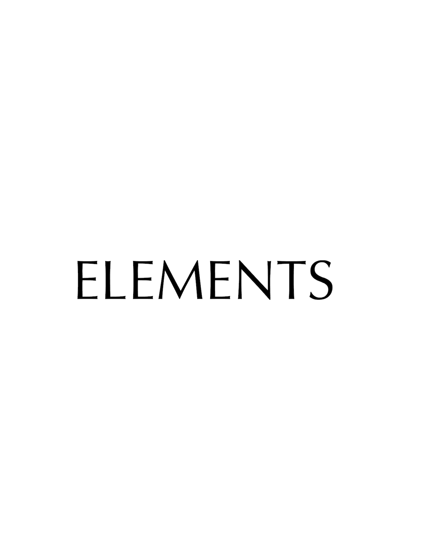 Elements