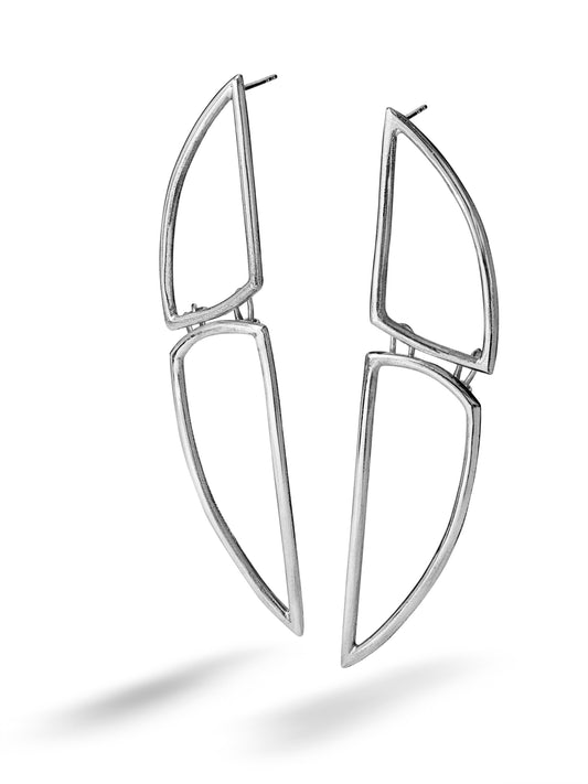 Boucle d'oreille en argent