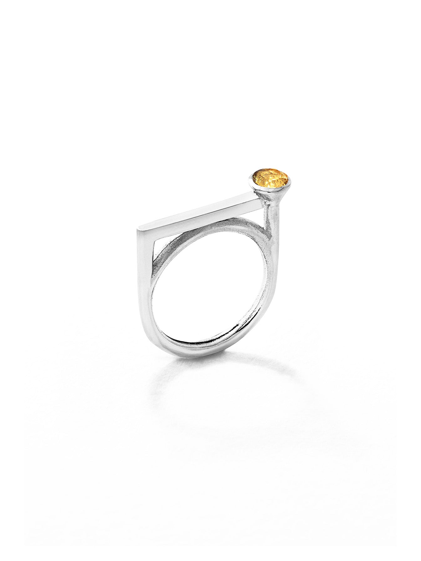 Bague comète droite