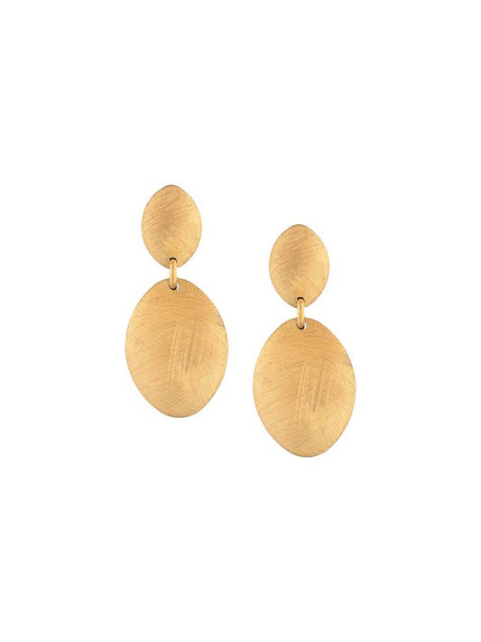 Boucles d’oreilles Oval Longuette