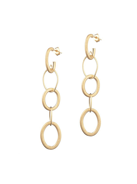 Boucles d’oreilles Circle Longuette