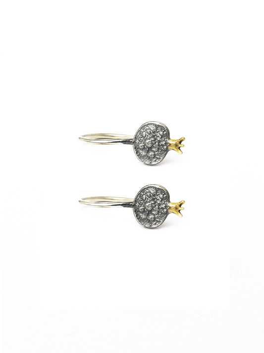 Boucles d'oreille grenade